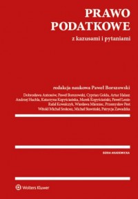 Prawo podatkowe z kazusami i pytaniami - okładka książki