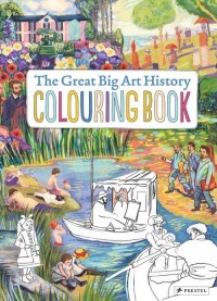 Great Big Art History Colouring - okładka książki