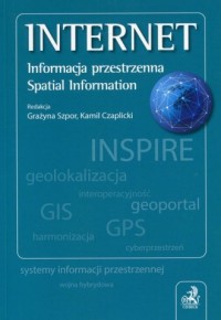 Internet. Informacja przestrzenna - okładka książki