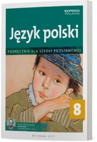Język polski. SP 8. Podręcznik - okładka podręcznika