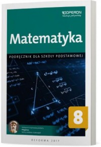 Matematyka. SP 8. Podręcznik - okładka podręcznika