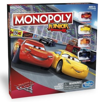 Monopoly Junior Auta 3 - zdjęcie zabawki, gry