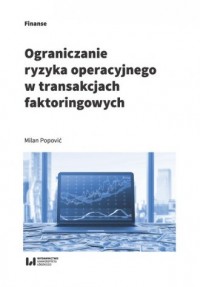 Ograniczanie ryzyka operacyjnego - okładka książki