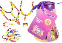 Zestaw koralików pop beads w tubie - zdjęcie zabawki, gry
