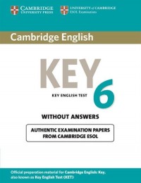 Cambridge English Key 6. Students - okładka podręcznika