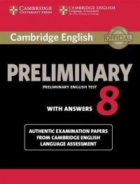 Cambridge English Preliminary 8 - okładka podręcznika