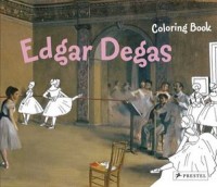 Coloring Book. Edgar Degas - okładka książki