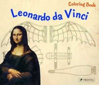Coloring Book. Leonardo Da Vinci - okładka książki