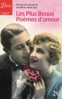 Les Plus Beaux Poemes damour - okładka książki