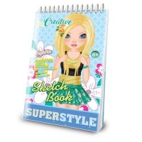 Malowanka kreatywna Superstyle - okładka książki