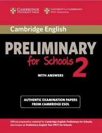 Cambridge English Preliminary for - okładka podręcznika