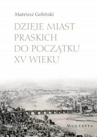 Dzieje miast praskich do początku - okładka książki