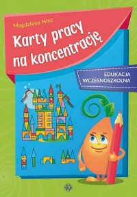 Karty pracy na koncentrację. Edukacja - okładka podręcznika