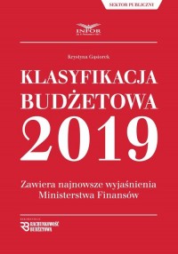 Klasyfikacja Budżetowa 2018. Zawiera - okładka książki