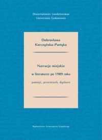 Narracje miejskie w literaturze - okładka książki