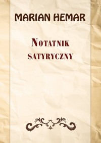 Notatnik satyryczny. Wybór wierszy - okładka książki