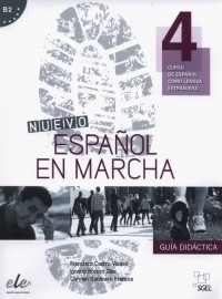 Nuevo Espanol en marcha 4 Guía - okładka podręcznika