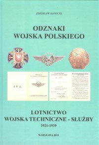 Odznaki Wojska Polskiego Lotnictwo - okładka książki
