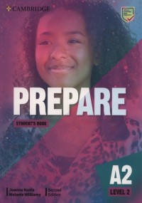Prepare Level 2 Students Book - okładka podręcznika