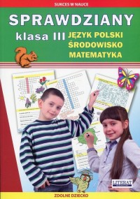 Sprawdziany 3. Język polski. Środowisko - okładka podręcznika