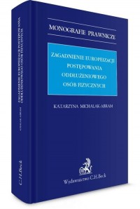 Zagadnienia europeizacji postępowania - okładka książki