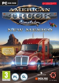 American Truck Simulator New Mexico - pudełko programu