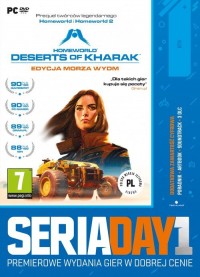 Day1 Homeworld Desert of Kharak - pudełko programu