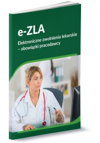 e-ZLA Elektroniczne zwolnienia - okładka książki