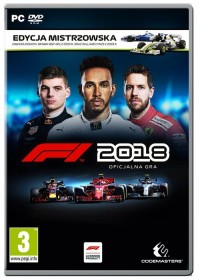 F1 2018 Edycja Mistrzowska PC - pudełko programu