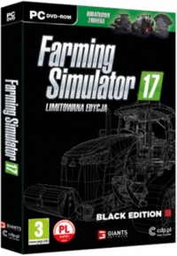 Farming Simulator 17 Black Edition - pudełko programu
