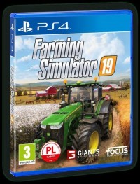 Farming Simulator 19 PS4 - pudełko programu