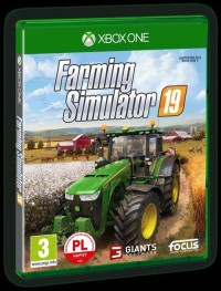 Farming Simulator 19 XBOX ONE - pudełko programu