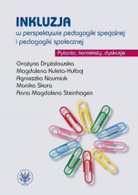 Inkluzja w perspektywie pedagogiki - okładka książki