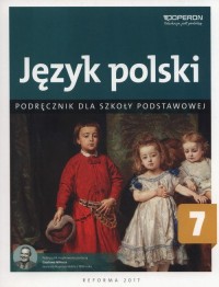 Język polski 7. Szkoła podstawowa. - okładka podręcznika
