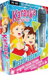 Karaoke dla dzieci wesoła zabawa - pudełko programu