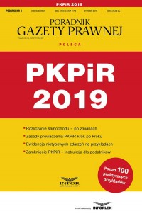 PKPiR 2019. Podatki 1/2019 - okładka książki