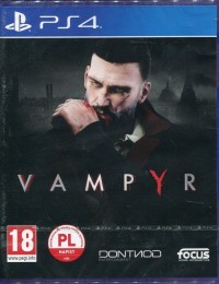 PS4 Vampyr - pudełko programu
