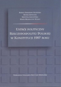 Ustrój polityczny Rzeczypospolitej - okładka podręcznika