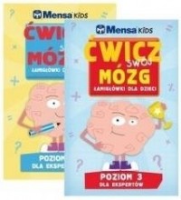 Mensa Kids Poziom 3-4. PAKIET - okładka książki