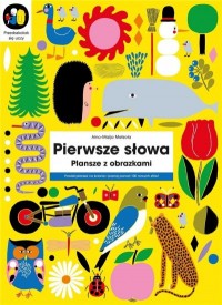 Pierwsze słowa. Plansze z obrazkami - okładka książki