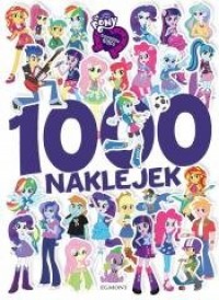 1000 naklejek. Equestria Girls - okładka książki