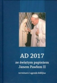 AD 2017 ze Świętym Papieżem Janem - okładka książki