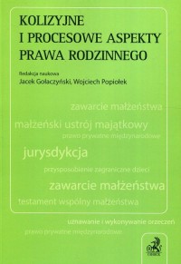Kolizyjne i procesowe aspekty prawa - okładka książki
