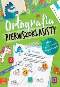 Ortografia pierwszoklasisty - okładka podręcznika