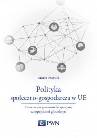 Polityka społeczno-gospodarcza - okładka książki