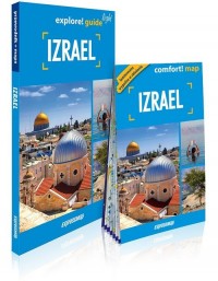 Izrael light przewodnik + mapa. - okładka książki