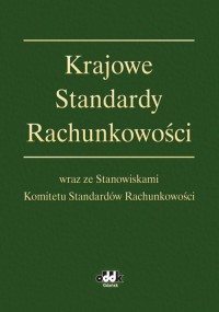 Krajowe Standardy Rachunkowości - okładka książki