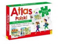 Pakiet atlas polski / Plakat z - okładka książki