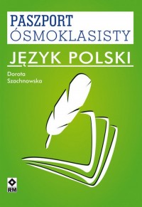 Paszport ósmoklasisty. Język polski - okładka podręcznika