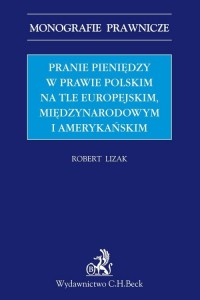 Pranie pieniędzy w prawie polskim - okładka książki